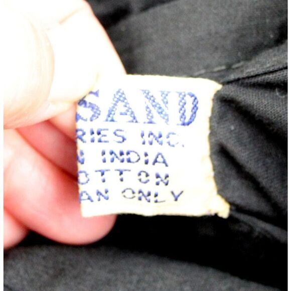 ROOMY SUN & SAND NATIVE PRINT CANVAS LEATHER TRIM SHOULDER BAG HANDBAG PURSE - Picture 9 of 12